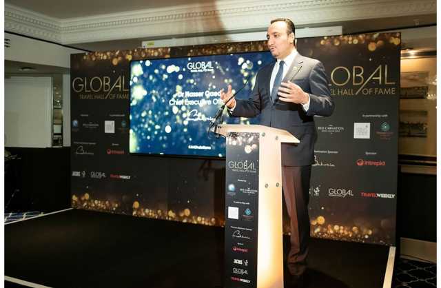 الرئيس التنفيذي لهيئة البحرين للسياحة والمعارض يشارك في فعالية «Global Travel Hall of Fame»
