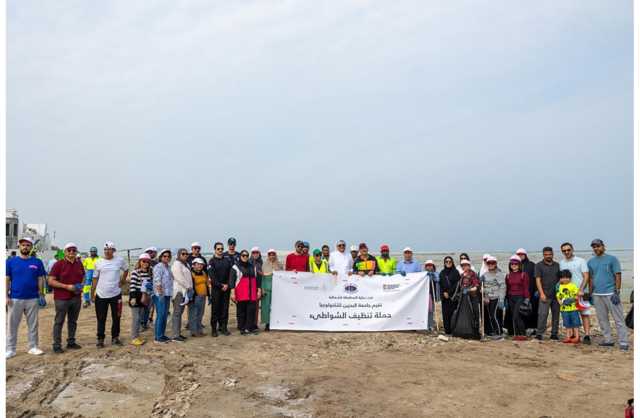 جامعة البحرين للتكنولوجيا ((UTB تطلق حملة لتنظيف الشواطئ بالتعاون مع المحافظة الشمالية
