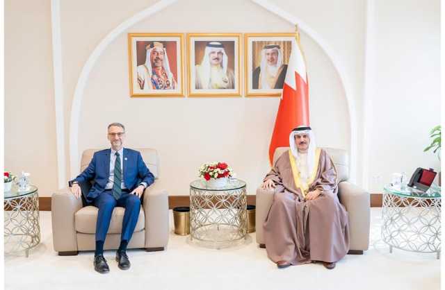 رئيس مجلس النواب يستقبل السفير الأمريكي لدى مملكة البحرين