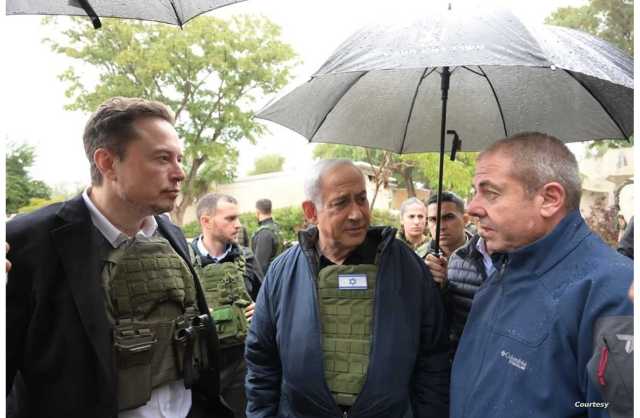 نتنياهو وماسك في جولة داخل «مناطق هجوم حماس»