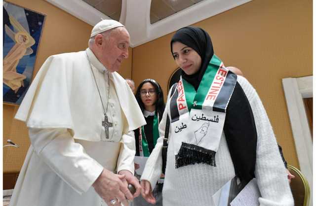 بابا الفاتيكان: الصراع بين إسرائيل وحماس تجاوز حد الحرب ليصبح «إرهابا»