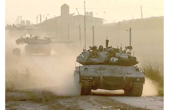 الجيش الإسرائيلي يبدأ هجومًا بريًا على شمال خان يونس