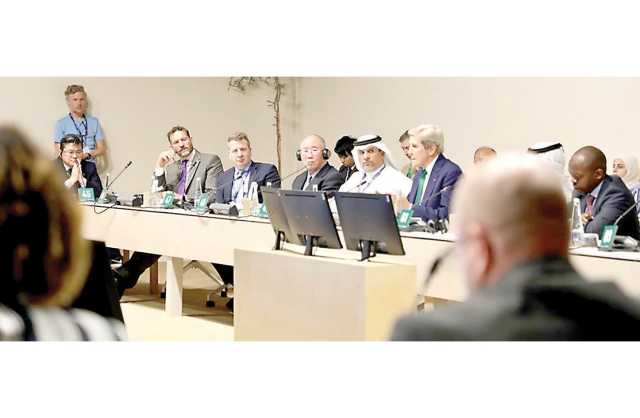 وزير النفط يشارك في اجتماع المائدة المستديرة الوزاري لمبادرة تحدّي إدارة الكربون