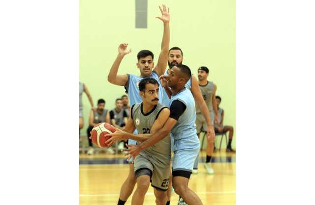 اليوم مباراتان في افتتاح ثاني جولات منافسات كرة السلة بدوري الجامعات