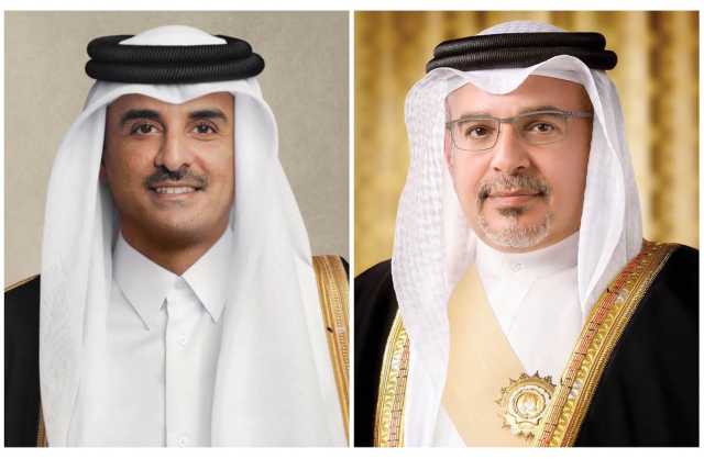 سمو ولي العهد رئيس مجلس الوزراء يهنئ أمير دولة قطر باليوم الوطني‎