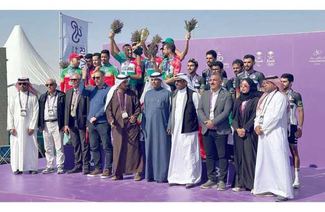 منتخبنا للدراجات الهوائية رابعًا في السباق العام للبطولة العربية