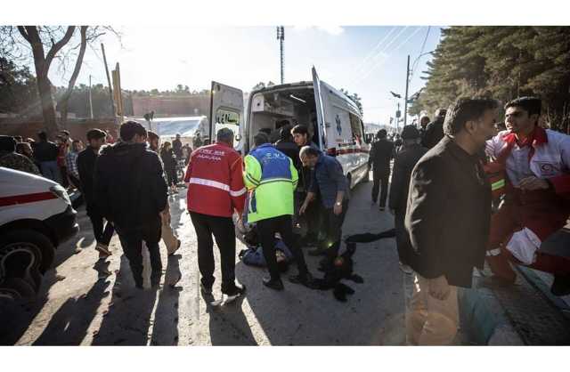 إيران.. 103 قتلى في انفجارين قرب مقبرة قاسم سليماني