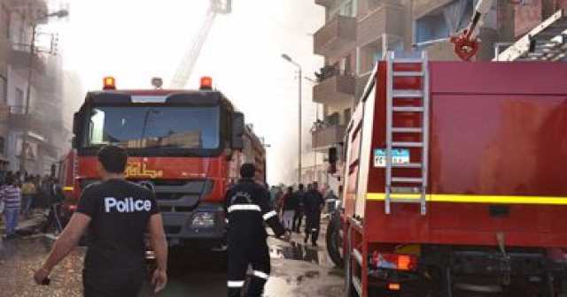 3 سيارات إطفاء للسيطرة على حريق شقة سكنية فى أوسيم