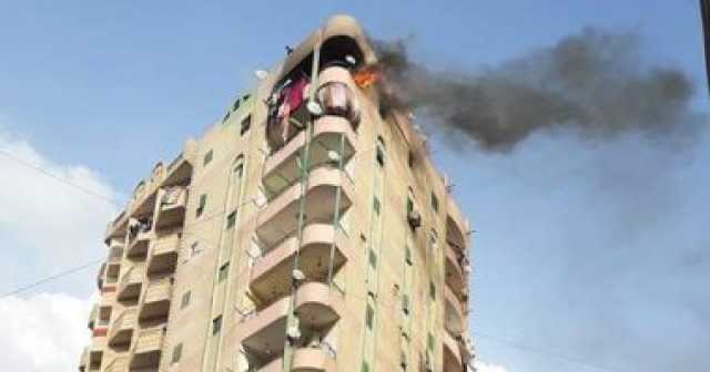 إخماد حريق داخل شقة سكنية فى فيصل دون إصابات