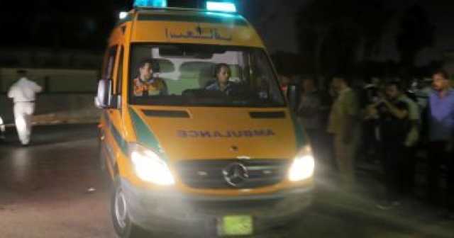 إصابة 7 أشخاص فى حادث سقوط سيارة بترعة بكفر الشيخ