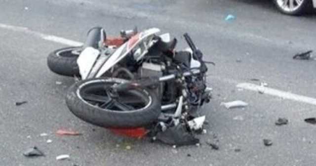إصابة 3 أشخاص فى تصادم دراجتين بخاريتين فى طما شمال سوهاج