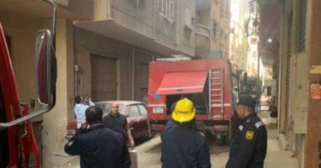 مصرع شخص فى حريق شقة سكنية بمدينة 6 أكتوبر