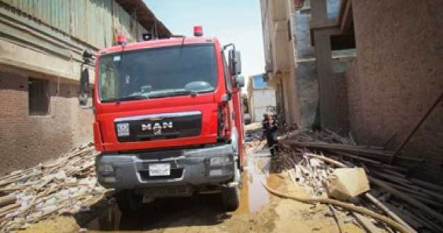 الأدلة الجنائية: لا شبهة فى حريق ورشة نجارة بالأميرية