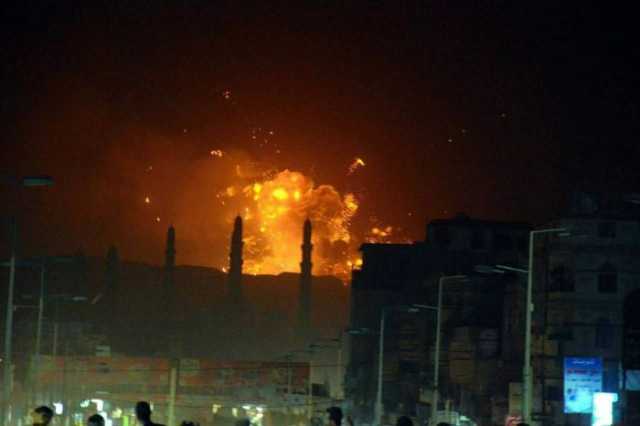 مقاتلات أمريكية وبريطانية تستهدف مواقع حوثية في اليمن