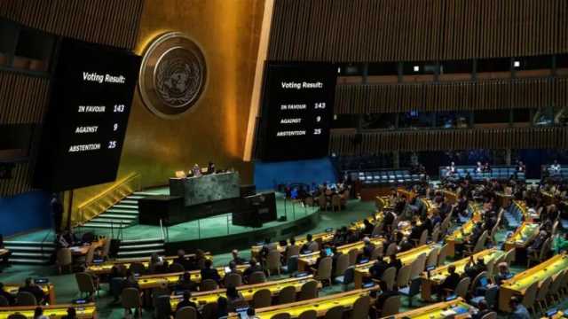 بالأغلبية الساحقة.. 143 دولة تصوت بالأمم المتحدة تأييداً لعضوية فلسطين