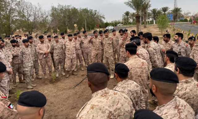 سلاح الدفاع الجوي في الجيش الكويتي ينظم فعالية “يوم التخضير”