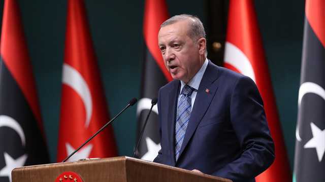 أردوغان يقدم طلبا لبرلمان بلاده لتمديد مهام قواتهم في ليبيا