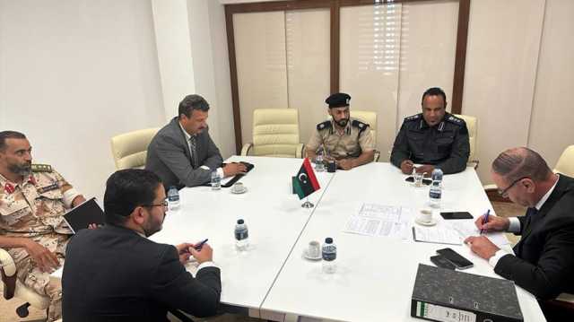 لجنة تقييم الوضع الحدودي بين ليبيا وتونس تناقش احتياجات الأجهزة المعنية بتأمين الحدود