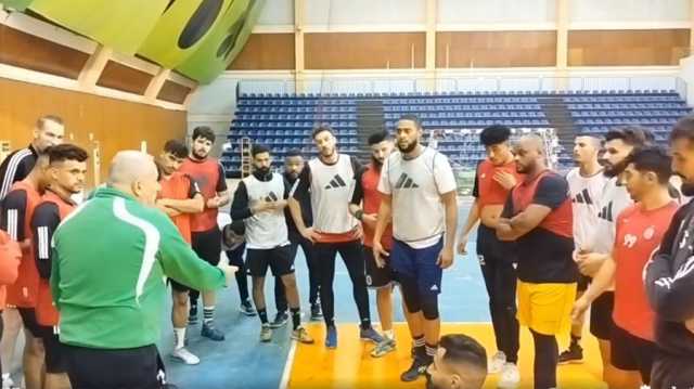 المنتخب الوطني لكرة اليد يواصل تحضيراته في طرابلس للبطولة الإفريقية