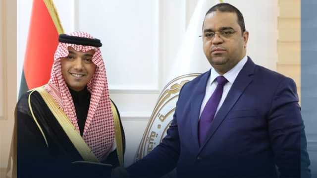 العابد يبحث مع سفير السعودية تطوير العلاقات