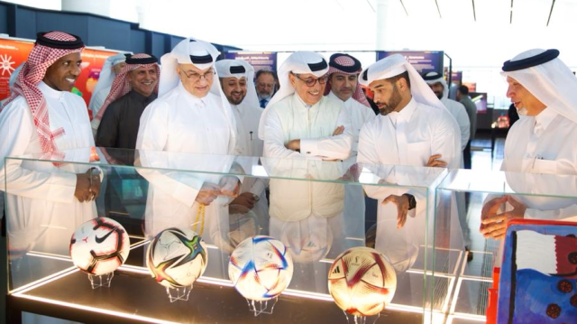 اللجنة العليا للمشاريع والإرث تفتتح معرض الرحلة والإرث لكأس العالم 2022 في مكتبة قطر الوطنية