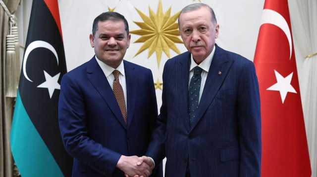 دعم غزّة يتصدر مباحثات الدبيبة وأردوغان، والأخير يشيد بموقف ليبيا بمحكمة العدل الدولية