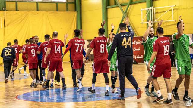 تقام مساء اليوم قمة الأهلي بنغازي والنصر في منافسات الدوري الليبي لكرة اليد