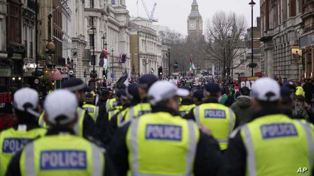 تظاهرات في لندن والعاصمة واشنطن تطالب بوقف إطلاق النار في غزة