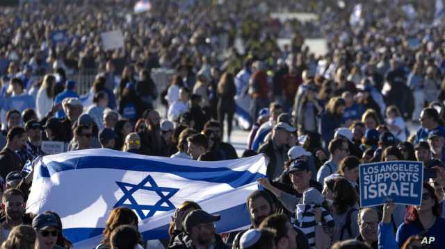 للإفراج عن الرهائن ورفض وقف إطلاق النار.. الآلاف يتظاهرون بواشنطن دعما لإسرائيل