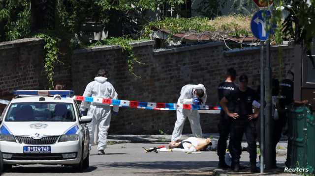مهاجم يصيب شرطيا يحرس السفارة الإسرائيلية في صربيا