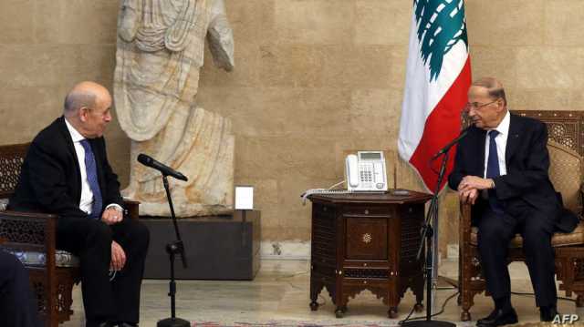 لودريان يزور بيروت سعيا لحل الأزمة السياسية