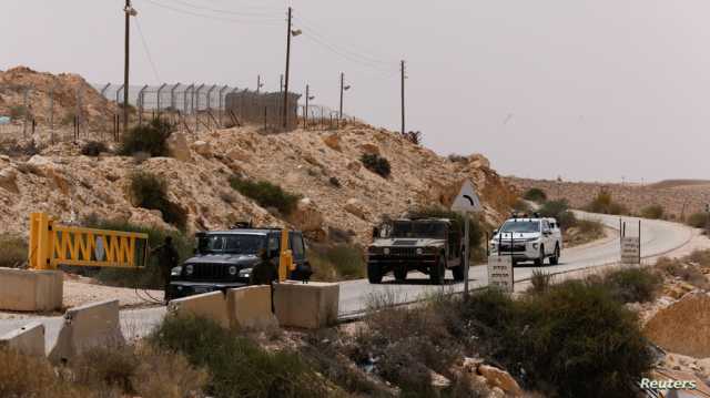 الجيش الإسرائيلي يطلق النار على مسلحين عند الحدود مع مصر