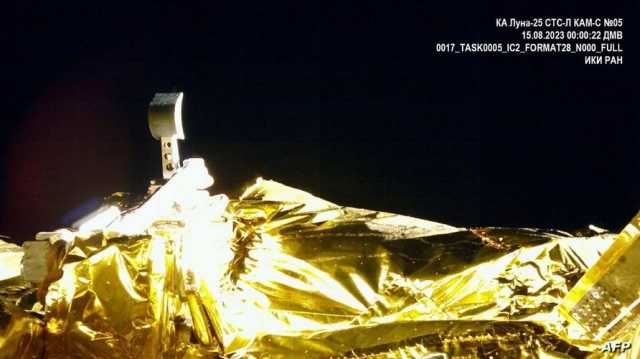 قبيل هبوطها على القمر.. روسيا تعلن عن وضع غير طبيعي في المركبة لونا-25