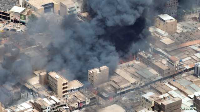 تبادل اتهامات في السودان بعد حريق ناطحة السحاب الأشهر