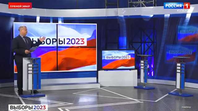 تلفزيون روسي يبث برنامجا مع منصة فارغة بعد غياب مرشحين للانتخابات عن مناظرة