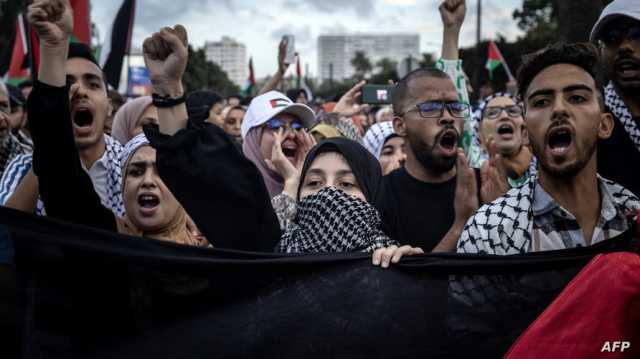 المغرب.. الآلاف ينددون بـالتطبيع ويتظاهرون لدعم الفلسطينيين