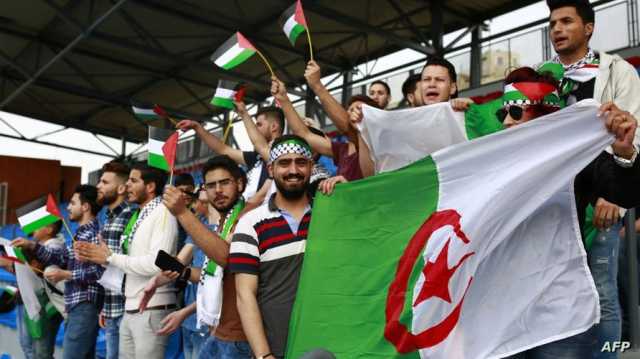 قرار رياضي جزائري تضامنا مع الشعب الفلسطيني