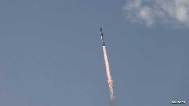 سبايس إكس تطلق صاروخها العملاق ستارشيب في رحلة تجريبية ثانية