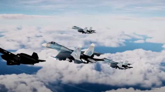 فيديو لطائرات روسية تحلق بجانب طائرة استطلاع أميركية.. حقيقي أم مفبرك؟