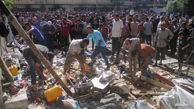 قتلى بغارة على مدرسة في غزة.. والجيش الإسرائيلي يعلن استهداف مسلحين