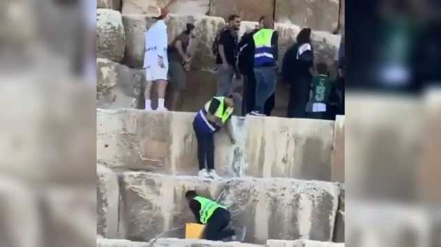 ما حقيقة فيديو تكسير الهرم الأكبر في مصر؟