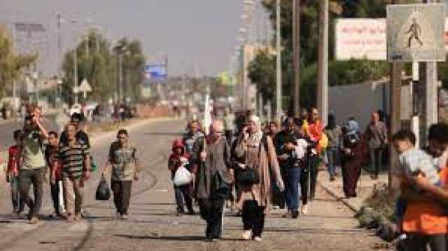 الآلاف يفرون من شمال قطاع غزة إلى الجنوب