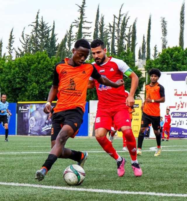 في انطلاق اياب الدوري .... الاهلي بصنعاء ينتصر على سمعون الشحر