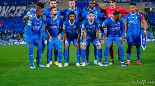 الهلال السعودي يتصدر تصنيف الفيفا