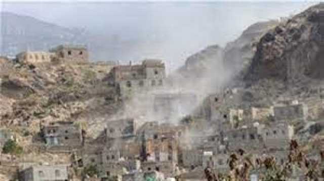 مليشيا الحوثي تقصف مناطق سكنية متسببة بأضرار جسيمة في هذه المحافظة
