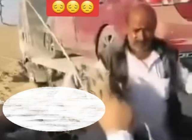 قطاع الطرق يطلقون النار على مواطن وطفله أمام زوجته في صحراء الجوف (فيديو)