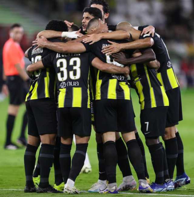 الاتحاد يواصل انتصاراته فى الدورى السعودى ويفوز على الوحدة