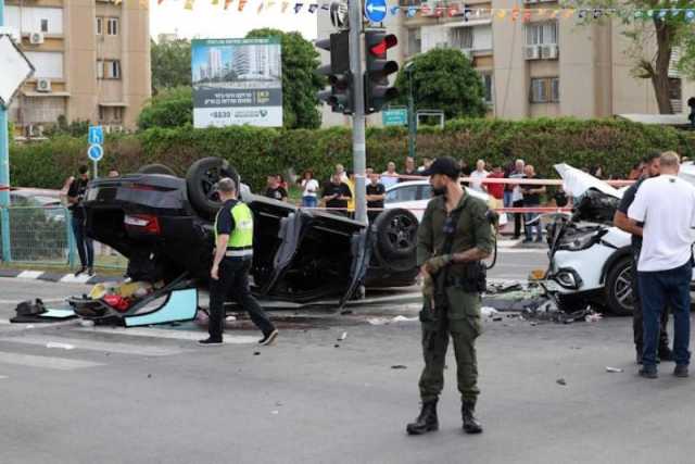 إصابة وزير الأمن القومي الإسرائيلي ‘‘بن غفير’’ وعدد من مرافقيه وأقاربه في حادث مروع عقب عملية طعن (فيديو)