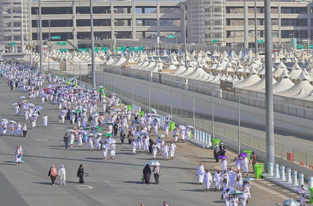 وسط أجواء روحانية وإيمانية.. حجاج اليمن الى مشعر منى لقضاء يوم التروية