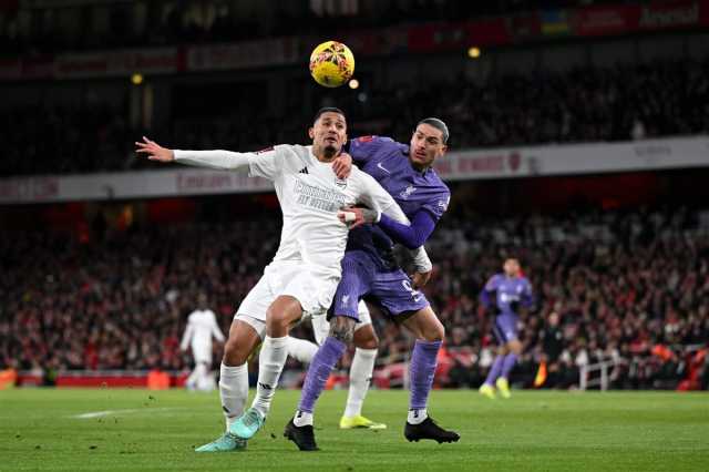 ليفربول يفوز على أرسنال في كأس الاتحاد الإنجليزي